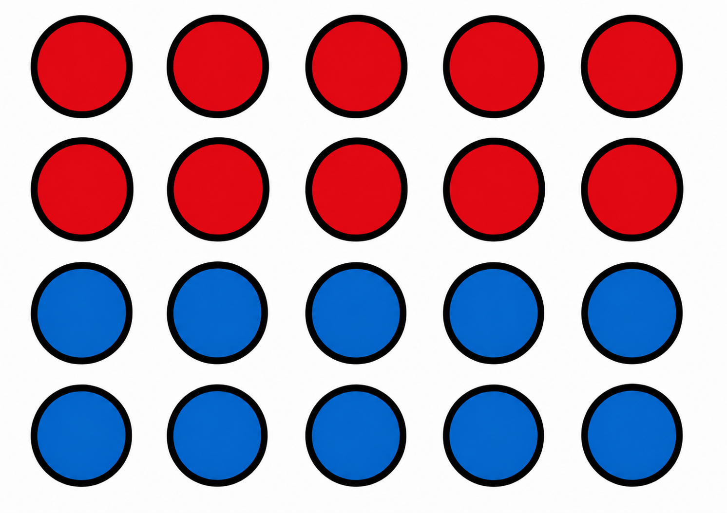 Montessori ten frame PDF za ispis