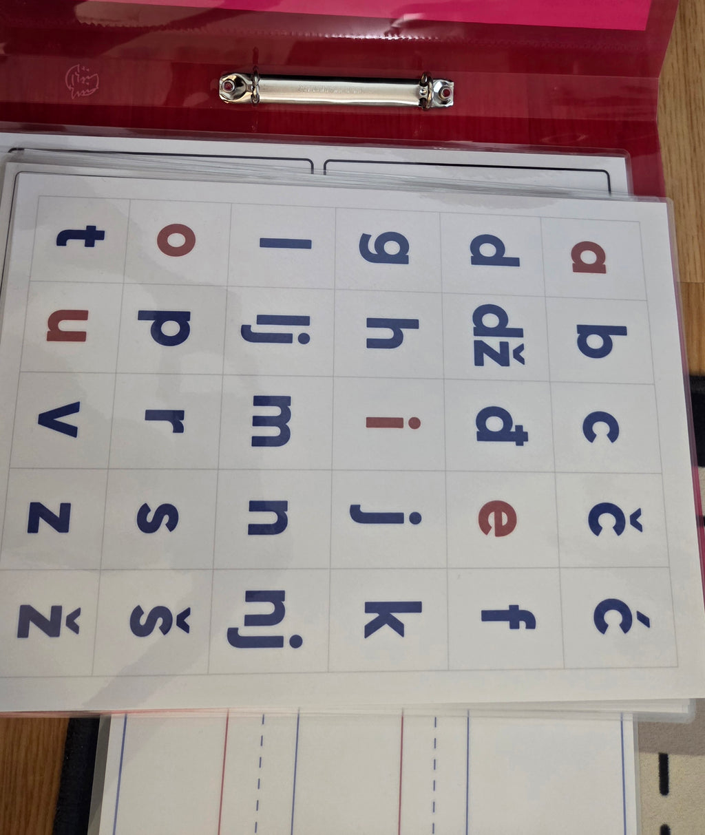 Montessori edukativni set slova i predčitalačkih vještina – Mudra s(l)ova