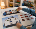 3 u 1 edukativni set – Auti