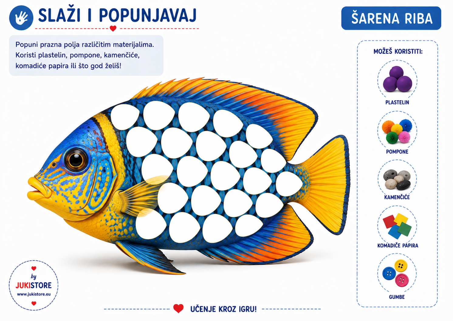 Životinjski uzorci – kreativne Montessori aktivnosti za djecu | PDF za printanje