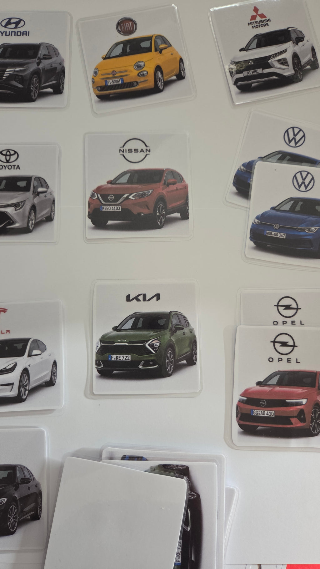 Montessori memory kartice s automobilima za djecu