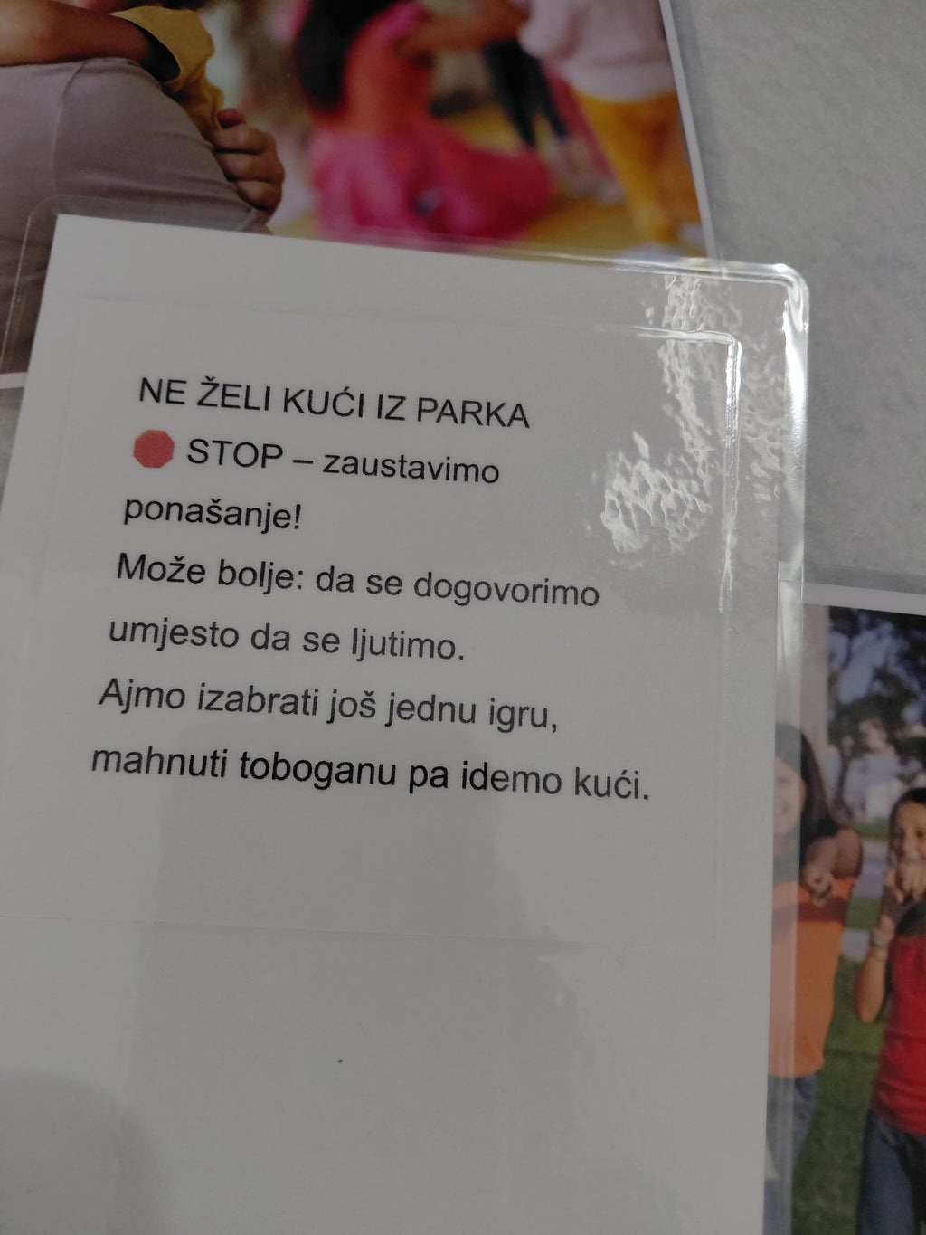 Montessori kartice emocija i ponašanja za djecu