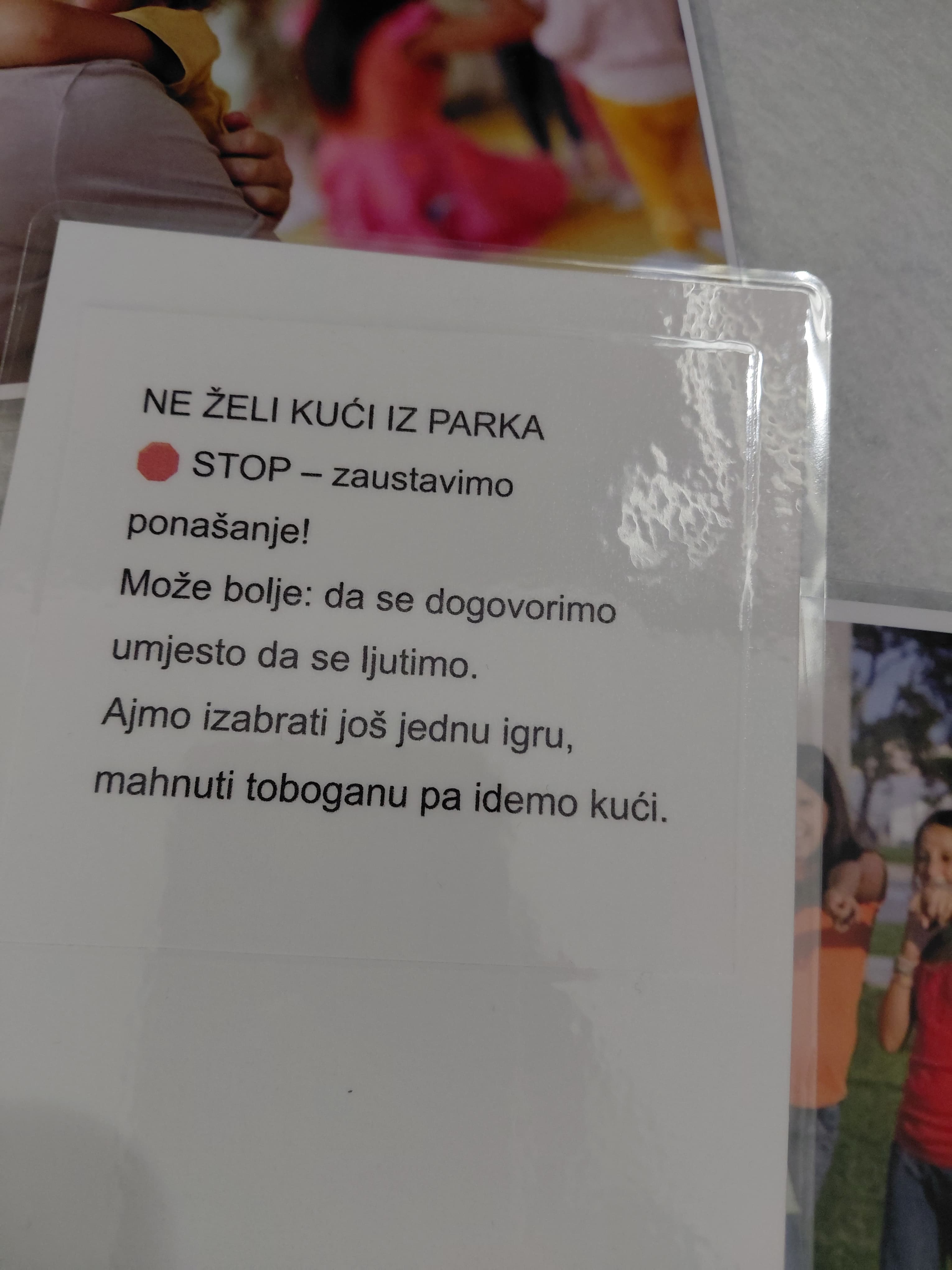 Montessori kartice emocija i ponašanja za djecu