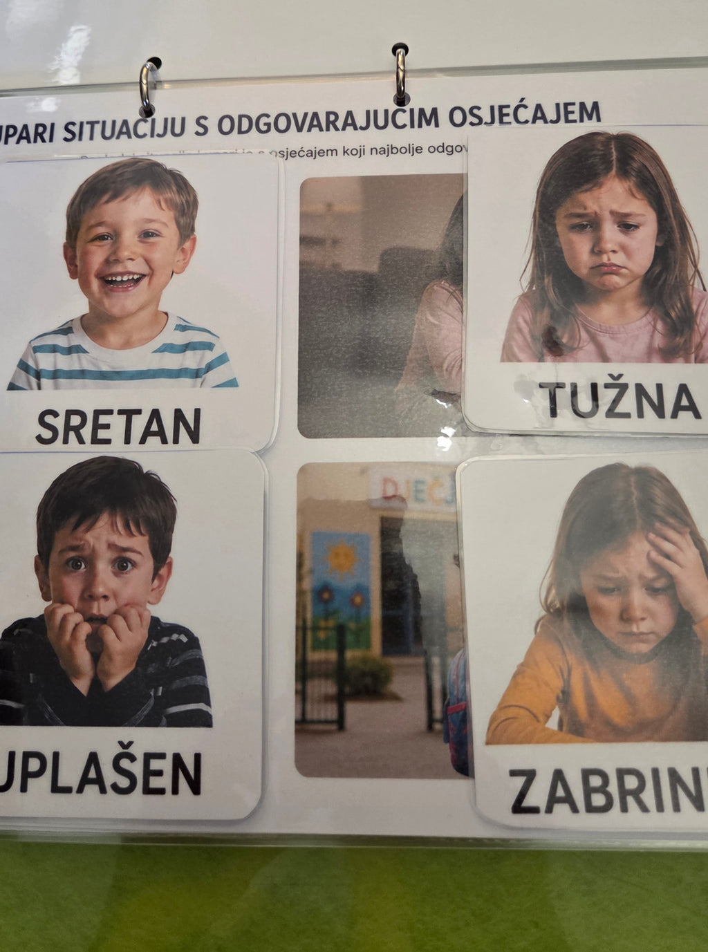 Montessori edukativni set - emocije i samoregulacija za djecu
