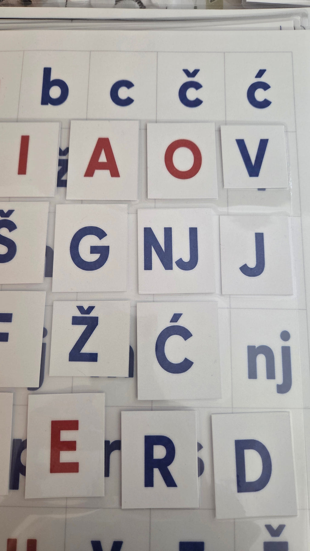 Montessori edukativni set slova i predčitalačkih vještina – Mudra s(l)ova