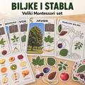 BILJNI SVIJET – VELIKI MONTESSORI SET