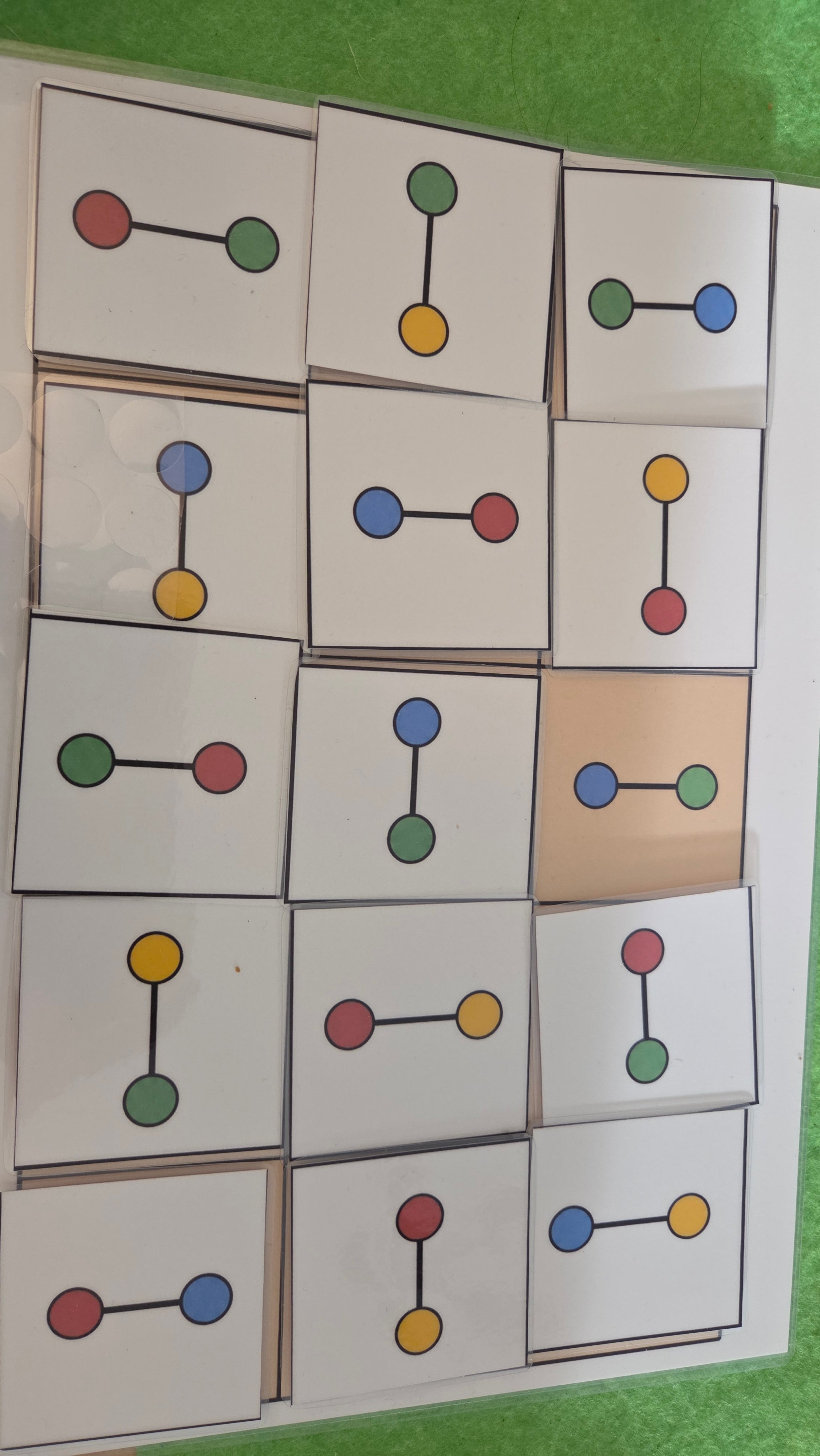 Montessori logička igra – Povezivanje boja i uzoraka za djecu | Juki Store