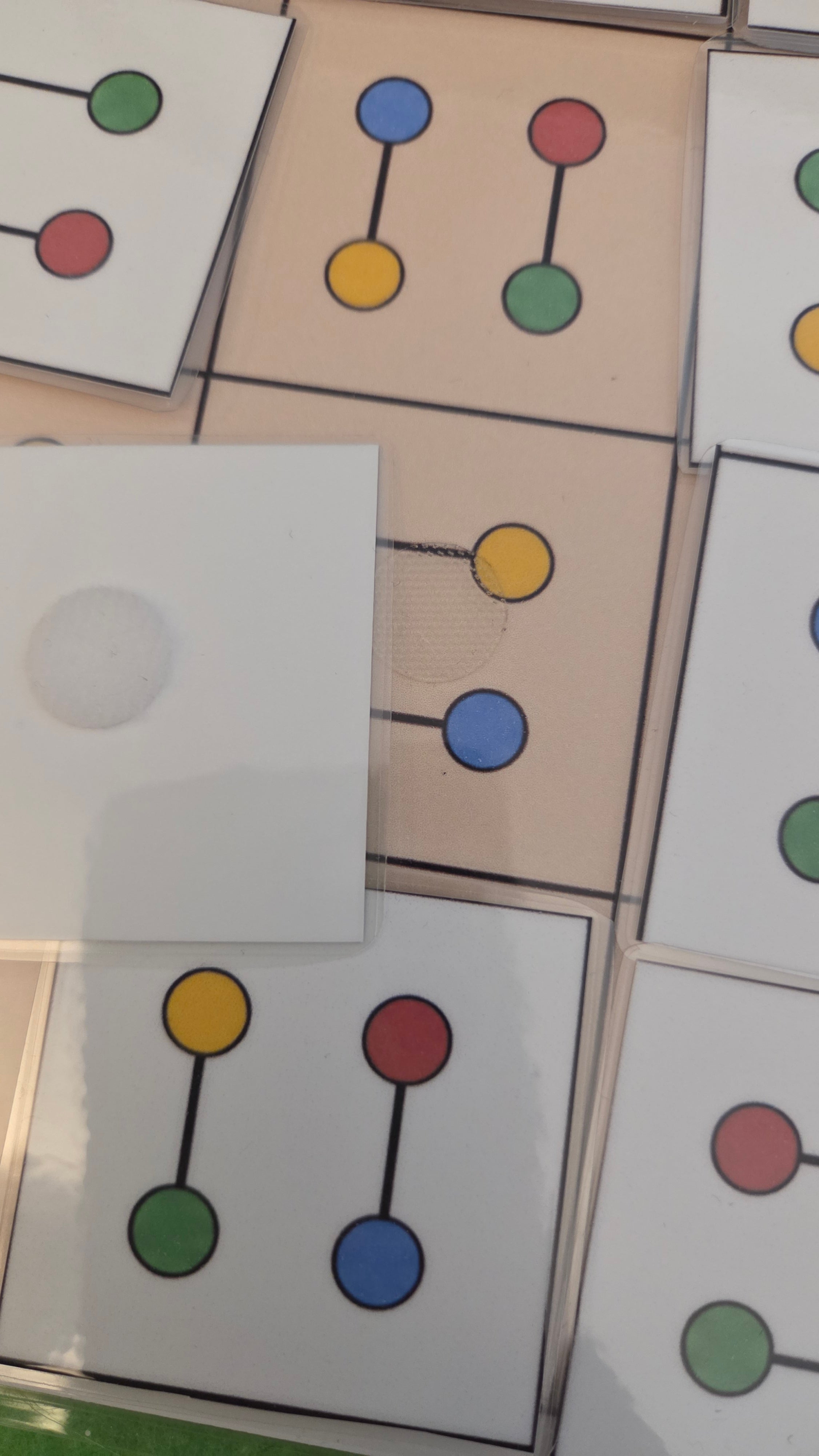 Montessori logička igra – Povezivanje boja i uzoraka za djecu | Juki Store