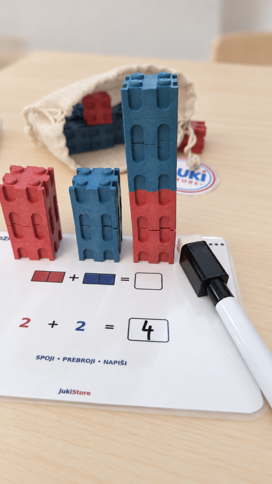 MOJ MATEMATIČKI BOX – veliki Montessori set za učenje matematike za djecu