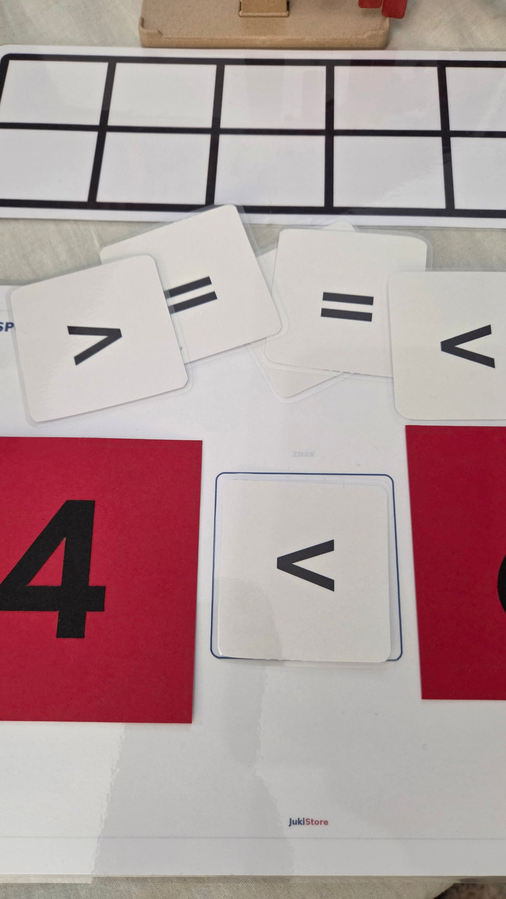 MOJ MATEMATIČKI BOX – veliki Montessori set za učenje matematike za djecu