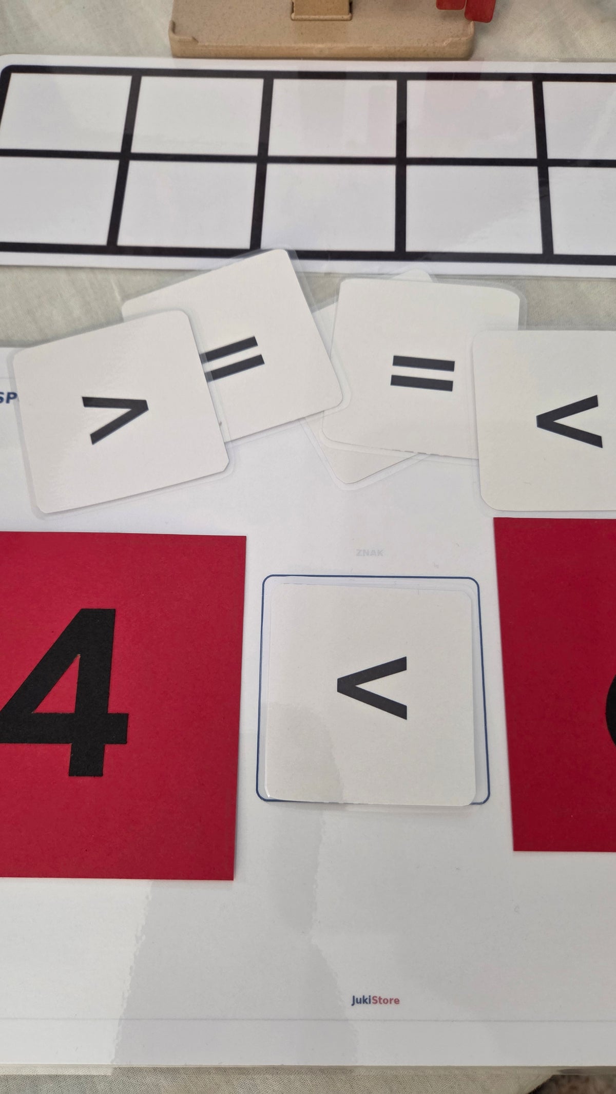 MOJ MATEMATIČKI BOX – veliki Montessori set za učenje matematike za djecu