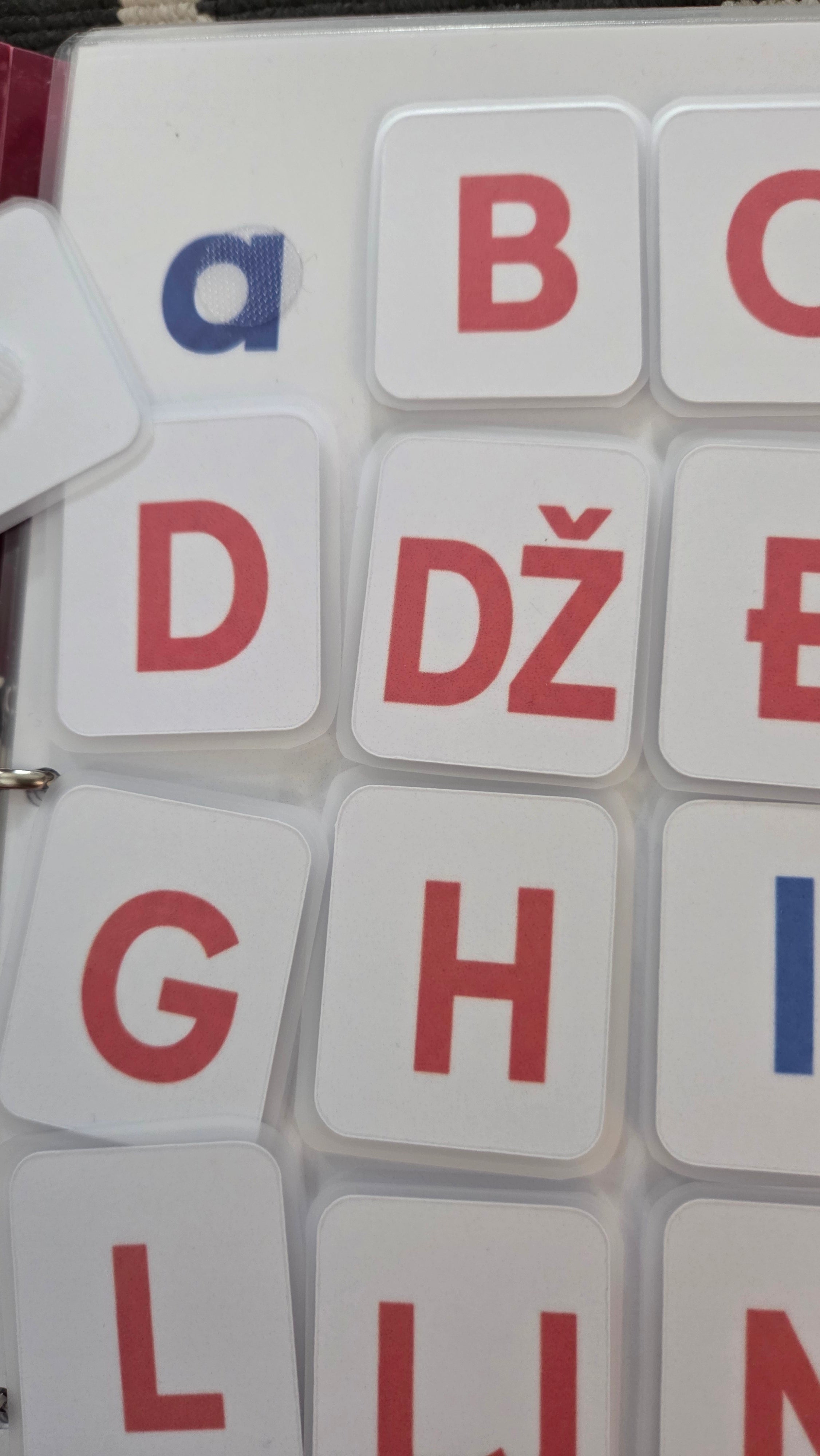 Montessori edukativni set slova i predčitalačkih vještina – Mudra s(l)ova
