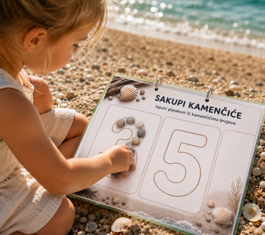 Montessori edukativni set - more i morske životinje za djecu