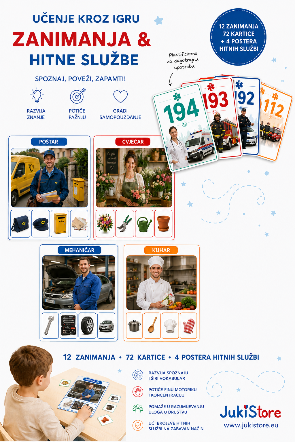 Zanimanja i hitne službe |PDF za printanje