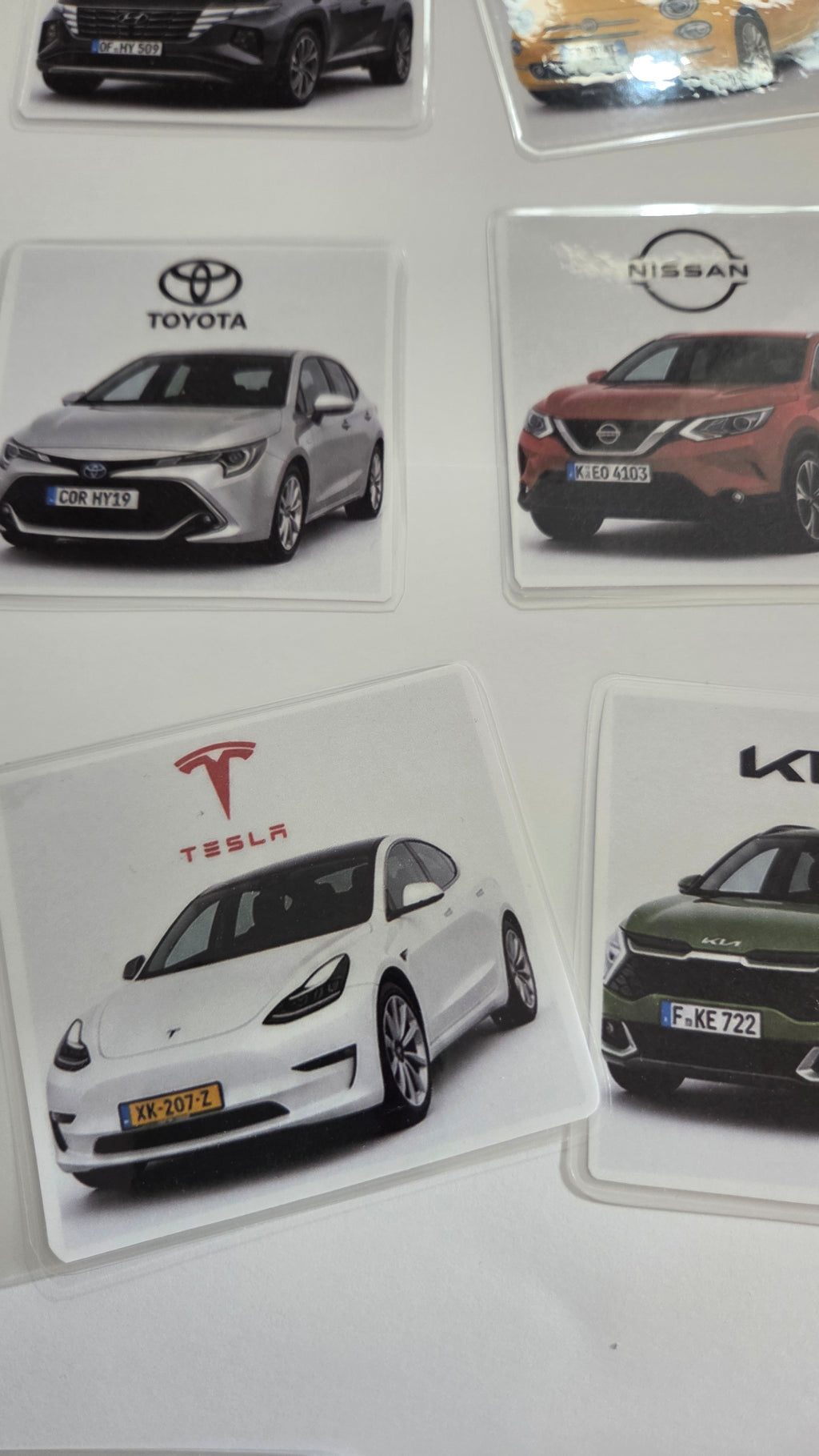 Montessori memory kartice s automobilima za djecu