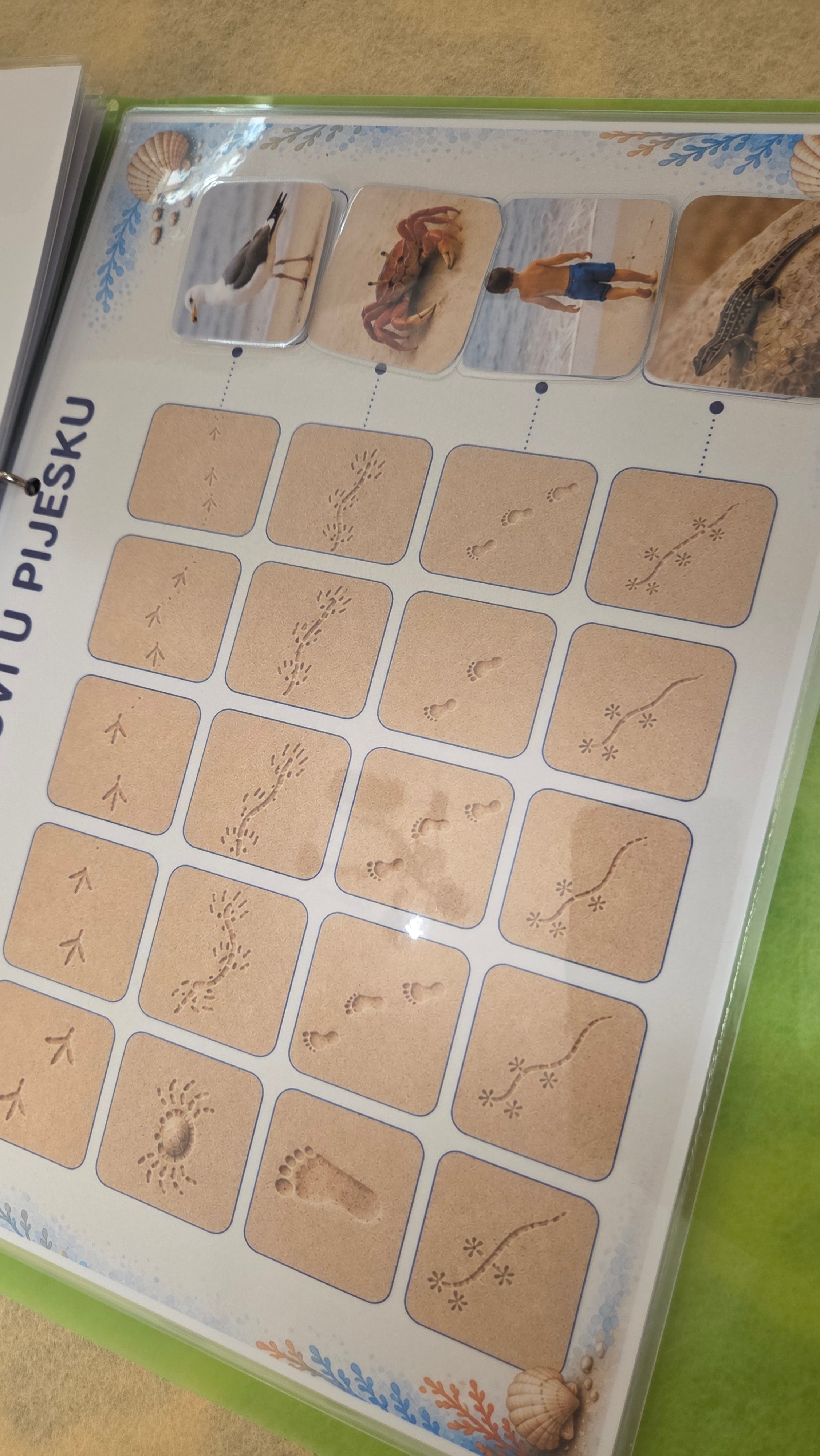 Montessori edukativni set - more i morske životinje za djecu