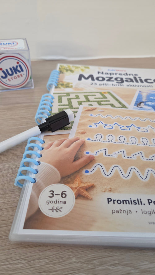 Napredne mozgalice – 23 piši-briši aktivnosti