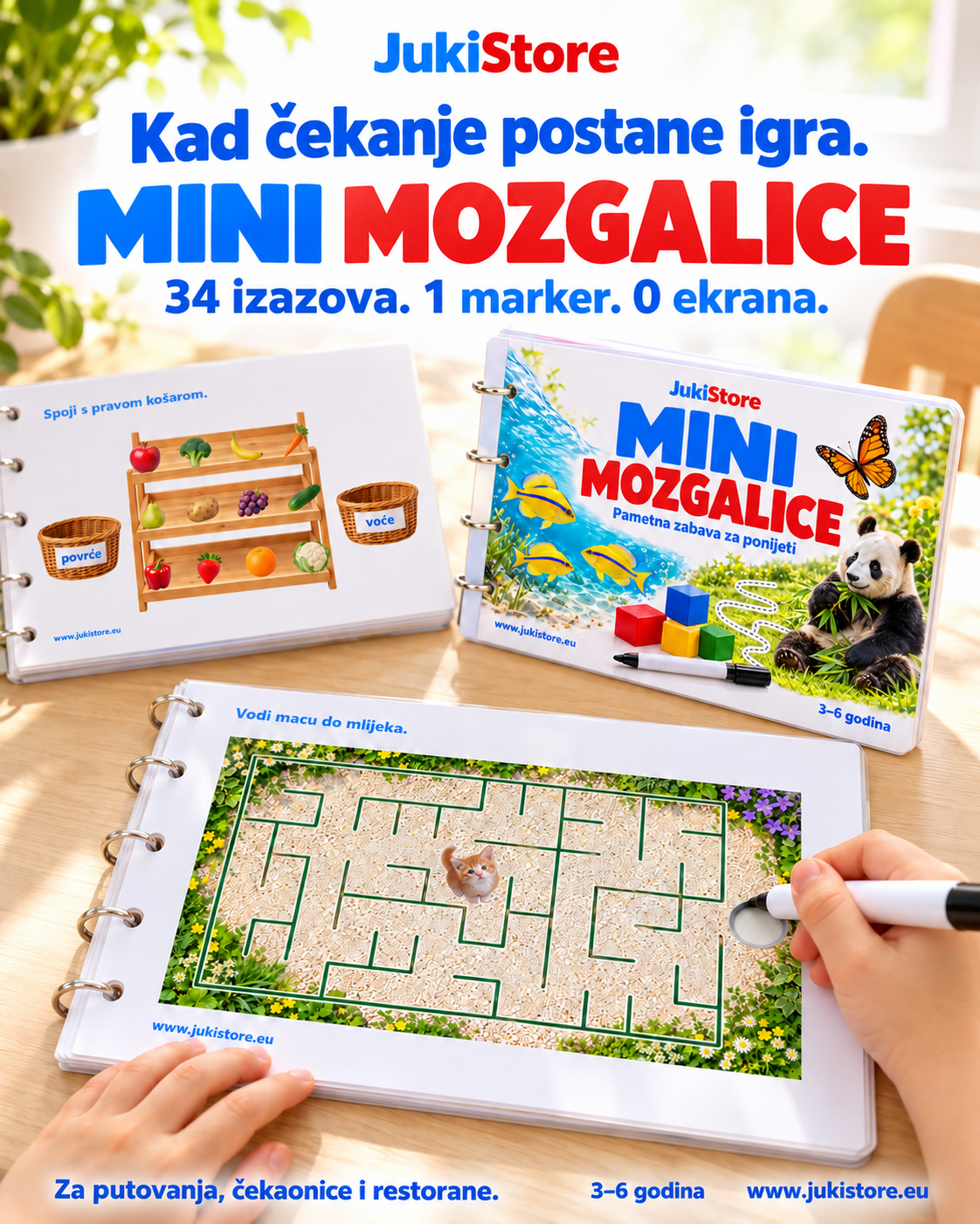 Mini mozgalice - pametna zabava za ponijeti