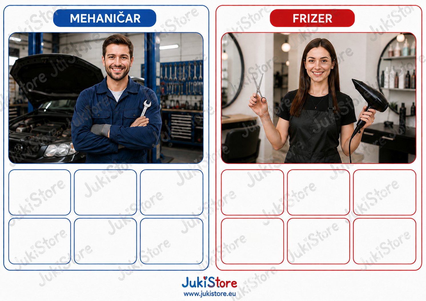 Zanimanja i hitne službe |PDF za printanje