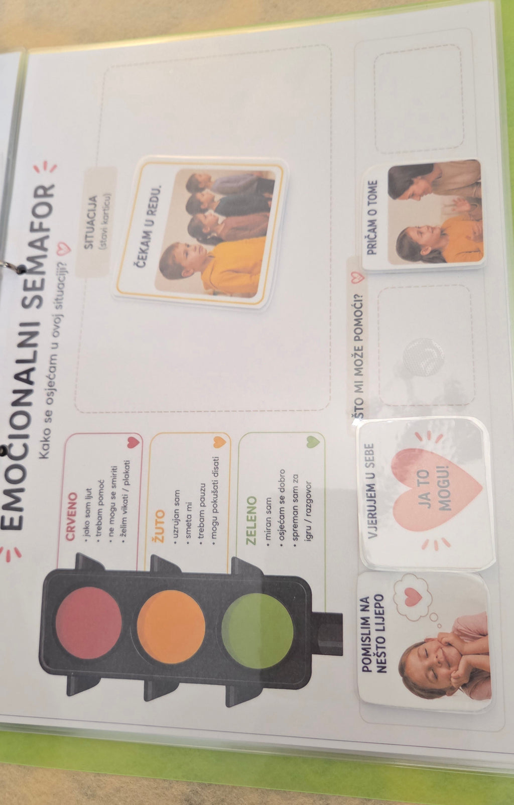 Montessori edukativni set - emocije i samoregulacija za djecu