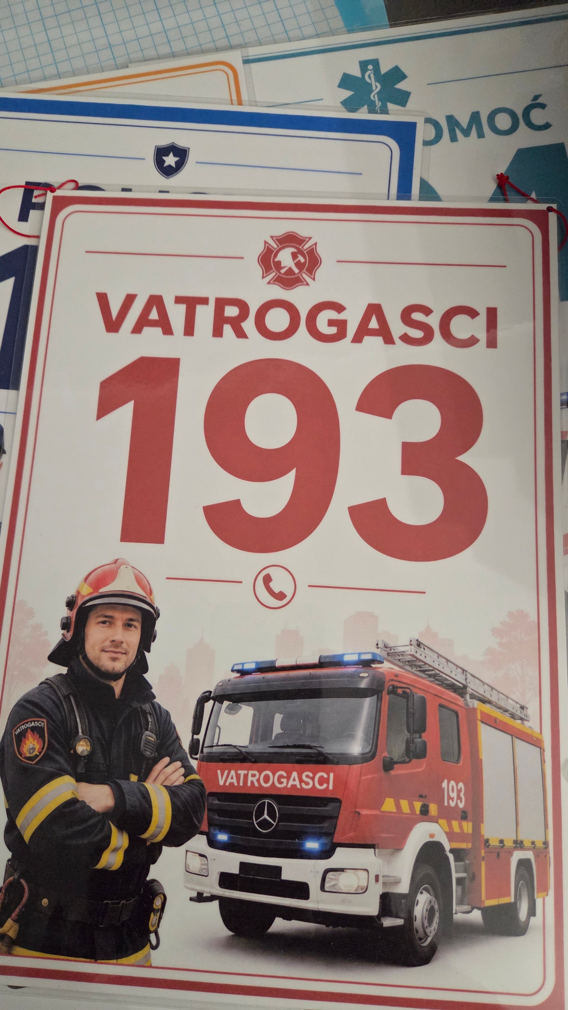 Edukativne kartice Zanimanja - 12 zanimanja za djecu (84 kartice + 4 postera)