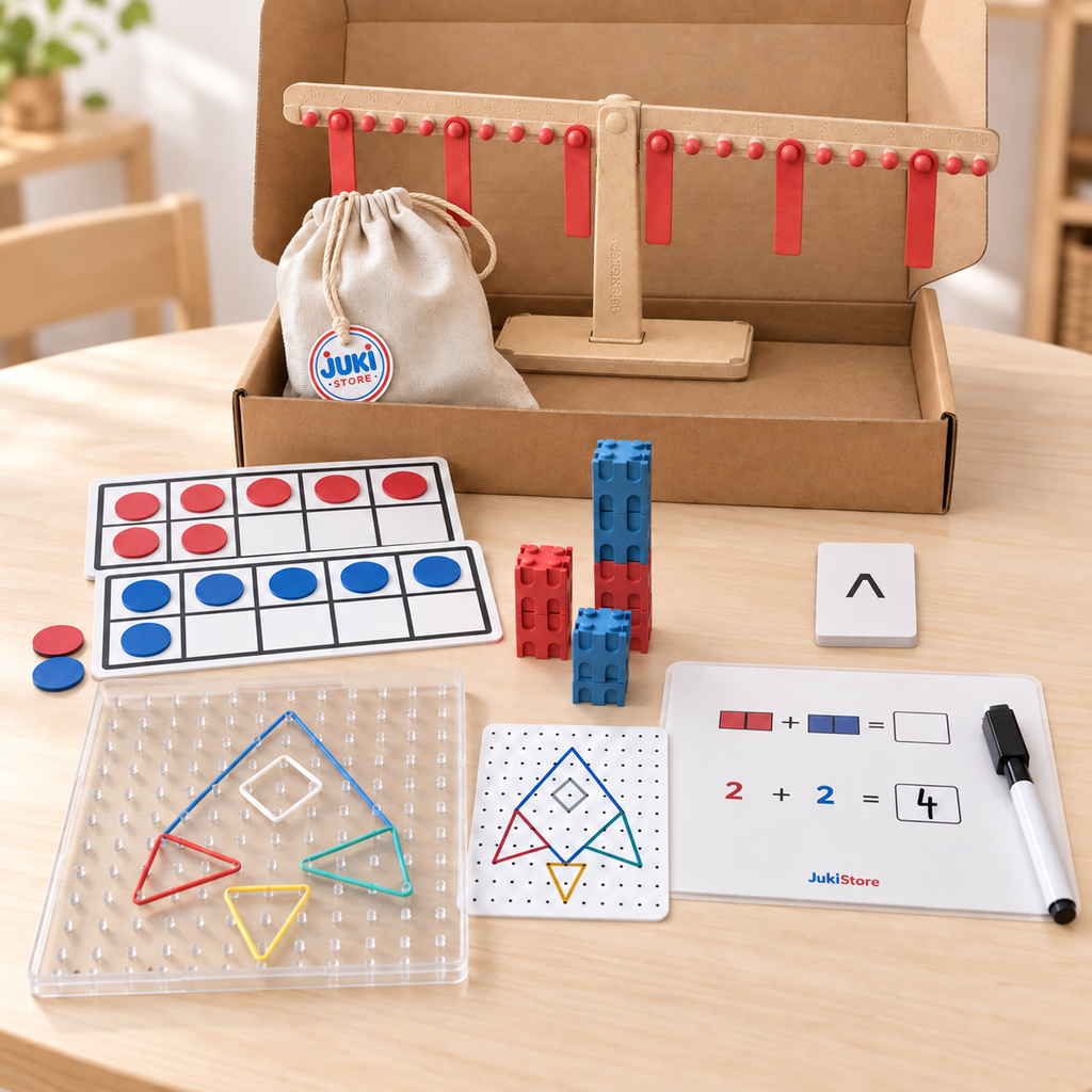 MOJ MATEMATIČKI BOX – veliki Montessori set za učenje matematike za djecu