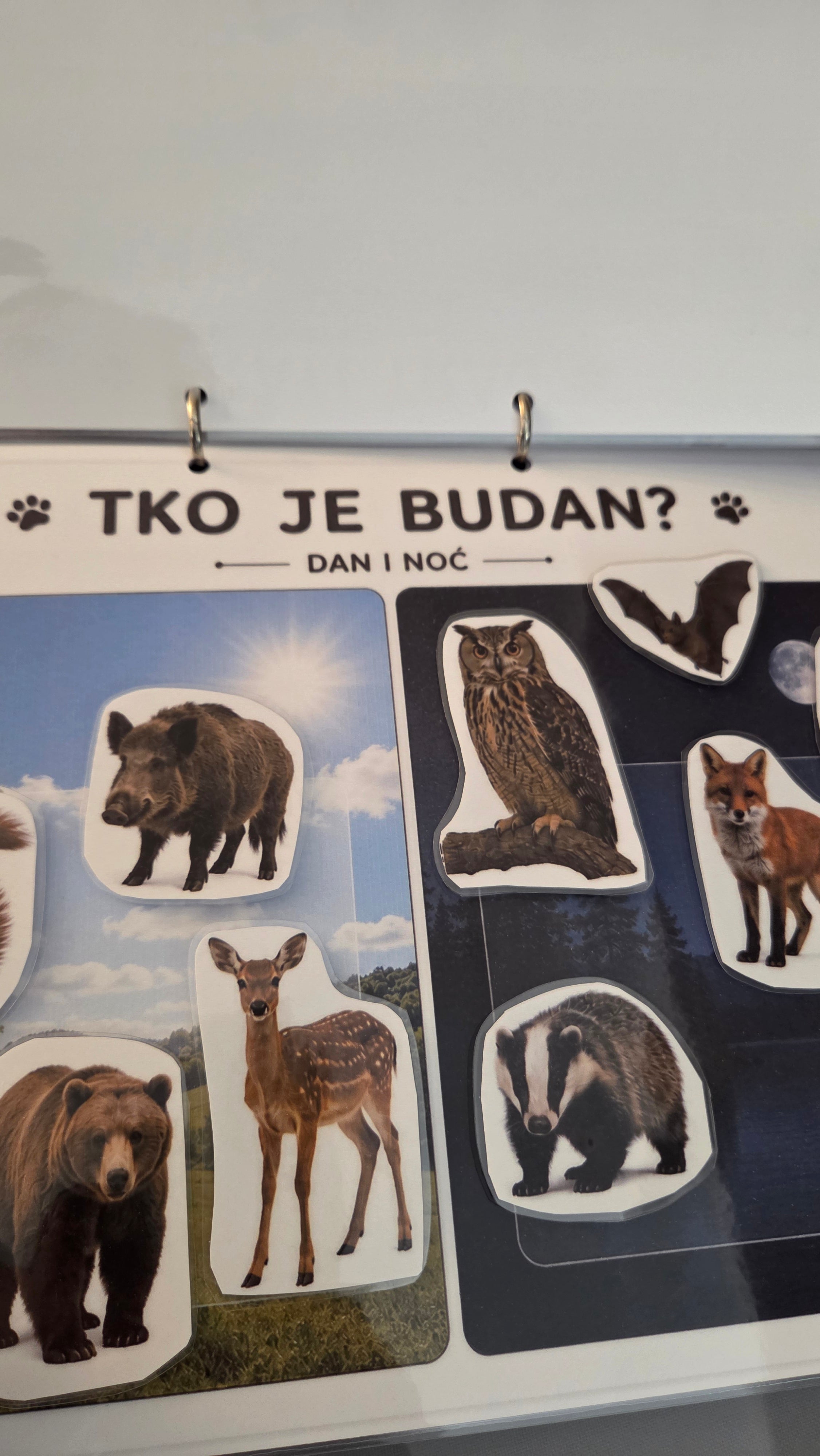Montessori edukativni set o životinjama za djecu