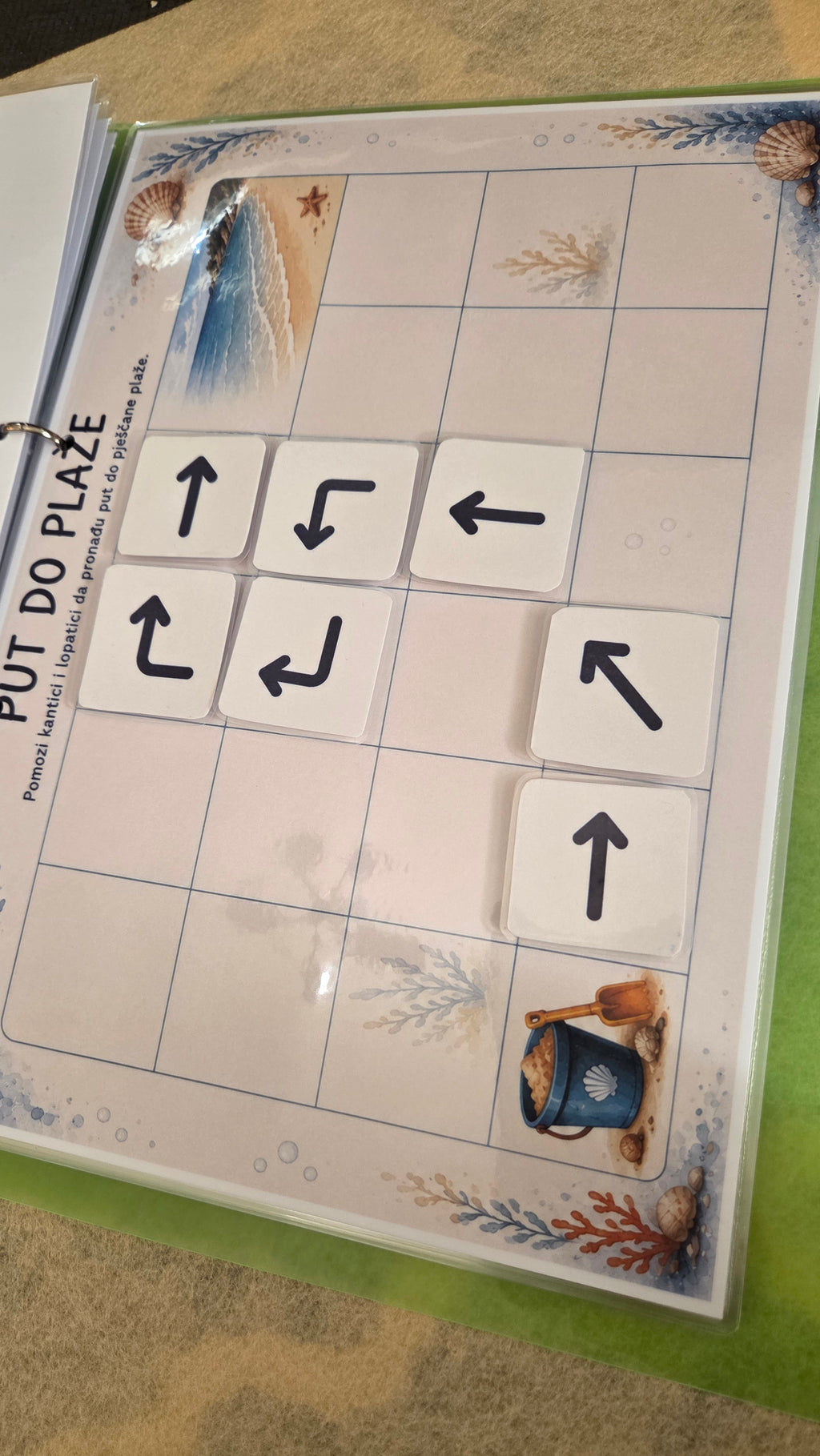 Montessori edukativni set - more i morske životinje za djecu