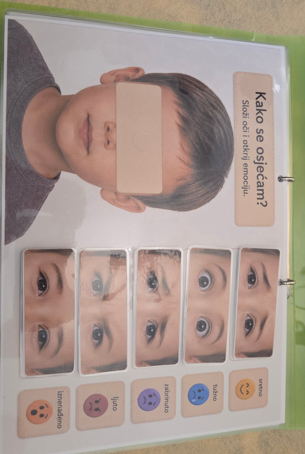 Montessori edukativni set - emocije i samoregulacija za djecu