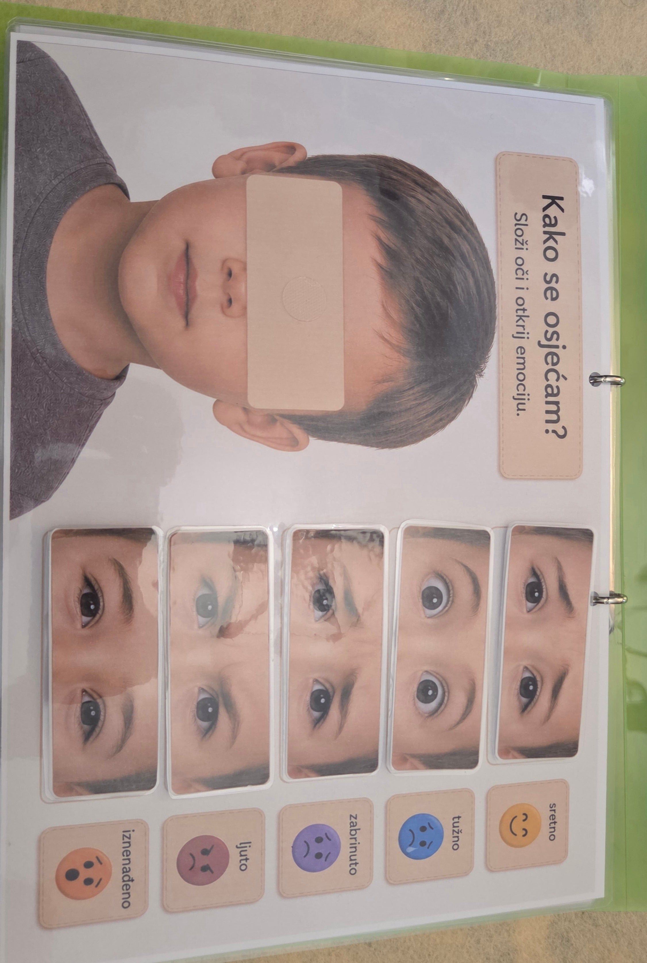 Montessori edukativni set - emocije i samoregulacija za djecu