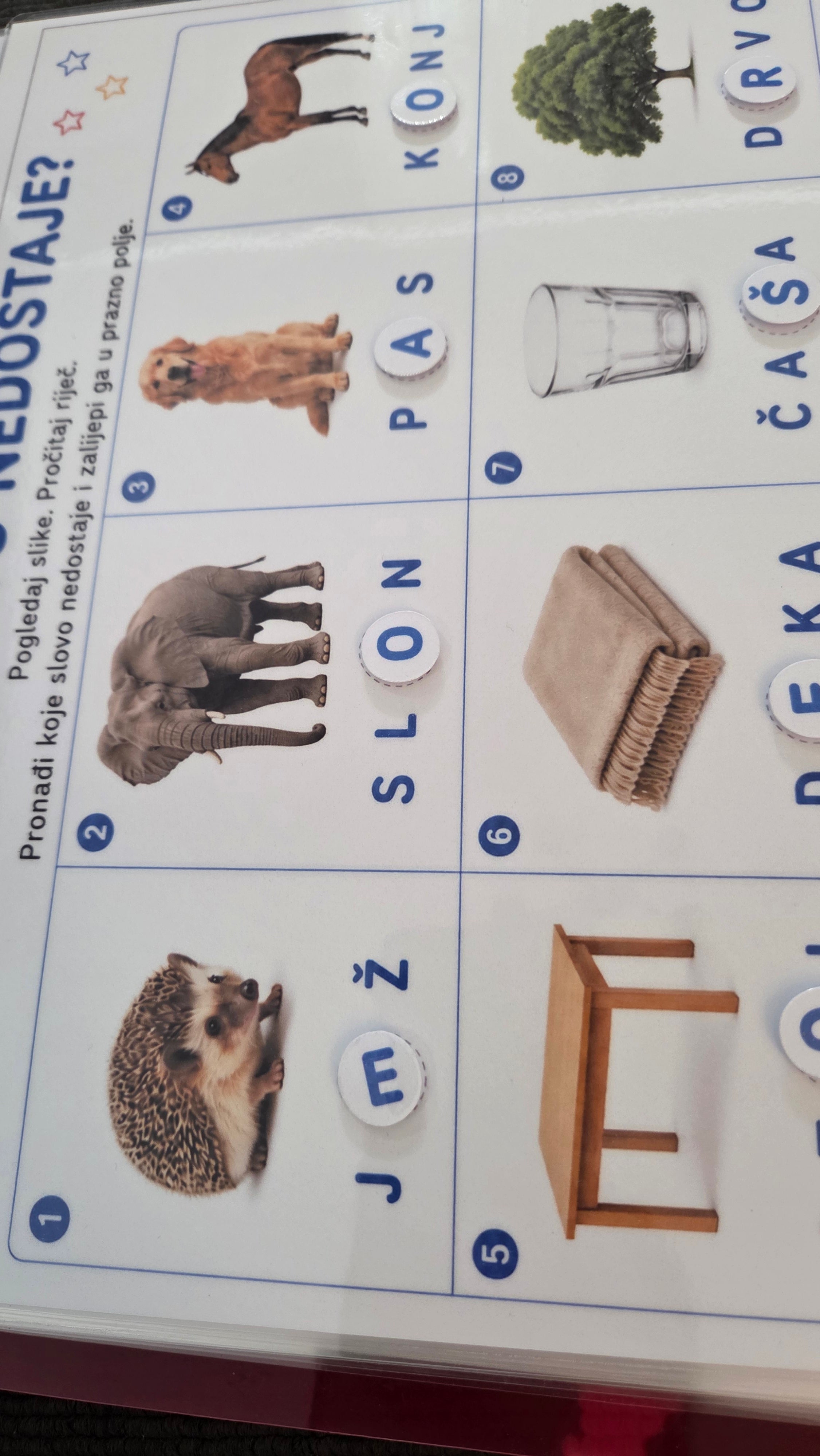 Montessori edukativni set slova i predčitalačkih vještina – Mudra s(l)ova