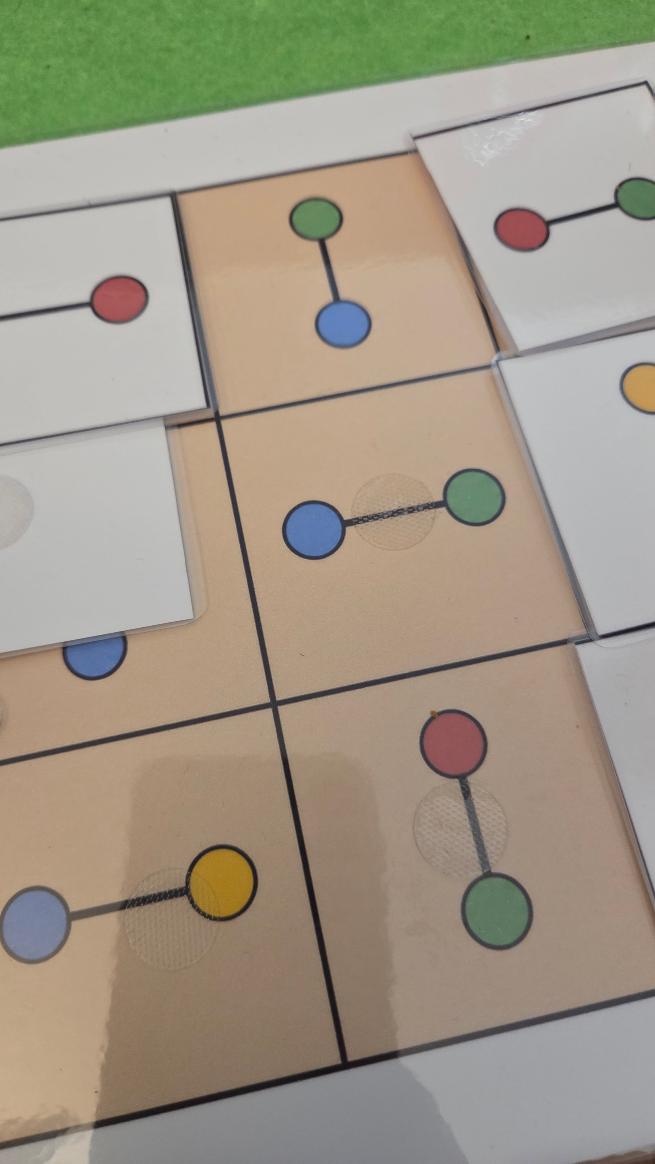 Montessori logička igra – Povezivanje boja i uzoraka za djecu | Juki Store